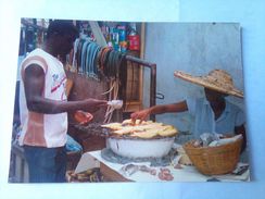 Roasting Ripe Plantain - Ghana - Gold Coast