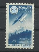 RUMANIA YVERT AEREO 43  MNH  ** - Neufs