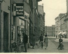 Rarität Köthen Anhalt Buttermarkt Central-Schuhhaus Söder Motorrad Drogerie Sw Um 1930 - Köthen (Anhalt)