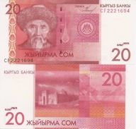 Kyrgyxstan P-25 20 Com 2009  UNC - Kirgisistan