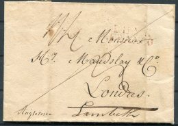 1819 Belgium Luyk Cover - London, England. '4 O'Clock' Arrival - 1815-1830 (Hollandse Tijd)