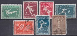 Bulgaria 1931 Sport Balkan Games Mi#242-248 Used - Usati