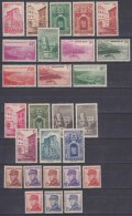 Monaco Stamps From 1938,1939 And 1940 Including Some Better Pieces, Mint Hinged - Ongebruikt