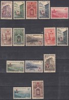 Monaco 1940 Yvert#200-214 Mint Hinged, Almost Never Hinged - Unused Stamps