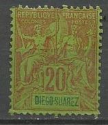 DIEGO-SUREZ N° 44 NEUF*  CHARNIERE TB  / MH - Unused Stamps