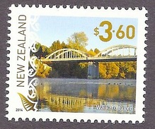 New Zealand 2014 Scenery, Scenic - Waikato River, Bridge MNH - Neufs