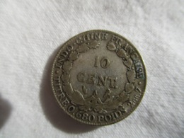 Indochine: 10 Centimes 1925 - Colonias