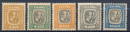 Stamps Iceland 1907 - Unused Stamps