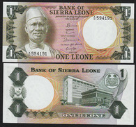 SIERRA LEONE : 1  Leone - 1981- UNC - Sierra Leone