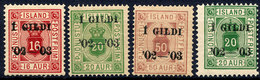 Stamps Iceland 1902 - Ongebruikt