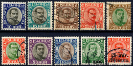 Stamps Iceland 1920-31 - Ongebruikt