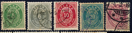 Stamps Iceland 1882-96 - Nuevos