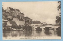 0890  CPA  PESMES  (Haute-Saône) Le Château Et Le Pont  - Edit. A. Rabbe   ++++++++++ - Pesmes