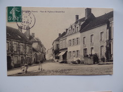 89 TREIGNY Place De L'Eglise & Grande Rue - Treigny