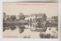 CPA LE VAUDREUIL (Eure) - SAINT CYR DE VAUDREUIL : Vue Sur La Rivière Et Le Barrage - Le Vaudreuil