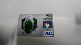 U.s.a-credit Card-(259)-($50)-(4007-876)-1card Prepiad Free - Geldkarten (Ablauf Min. 10 Jahre)