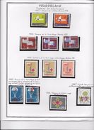 Yougoslavie - Collection Vendue Page Par Page - Timbres Neufs * / Oblitérés - B/TB - Colecciones & Series