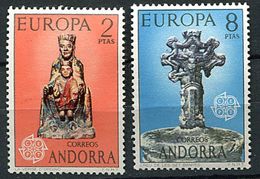 Andorre Espagnol ** N° 81 - 82 - Europa 1974 - 1974