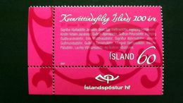 Island 1051 **/mnh, 100 Jahre Isländische Gesellschaft Für Frauenrechte - Unused Stamps