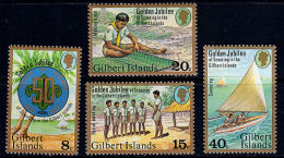 A5694 Gilbert Islands 1977,  SG 60-3  50th Anniv Of Scouting In Gilbert Islands   MNH - Gilbert & Ellice Islands (...-1979)