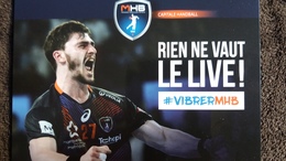 CPM RUGBY MONTPELLIER HANDBALL MHB CALENDRIER MI SAISON 2017 2018 AU DOS RIEN NE VAUT LE LIVE - Balonmano