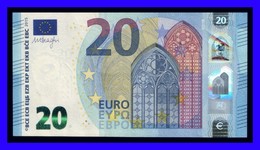 20 EURO "U" FRANCE  Firma DRAGHI U008 A1 CH 17 CIRCULATE SEE SCAN!!!!!!! - 20 Euro