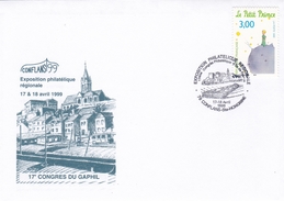 Enveloppe Souvenir Congres Du Gaphil 1999 (expo Régionale ) - Autres & Non Classés