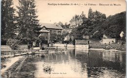 28 - MONTIGNY Le GANNELON --  Le Château - Déversoir Du Moulin - Montigny-le-Gannelon