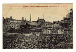 Cpa LE GENEST Mines De La Lucette Vue D' Ensemble Prise Du Sud Est - Le Genest Saint Isle