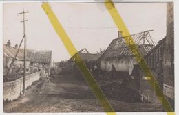 80 SOMME TEMPLEUX LA FOSSE Canton PERONNE CARTE PHOTO ALLEMANDE MILITARIA 1914 1918 WW1 WK1 - Moislains
