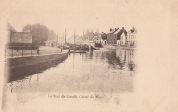 CONDE  -  59  -  Le Port De Condé - Canal De Mons - Conde Sur Escaut