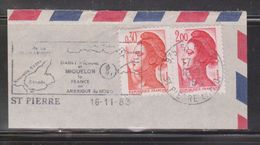 ST PIERRE & MIQUELON Nice Map Cancel On Piece - Used Stamps
