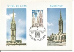 Notre Dame De Kreisker St Pol De Léon Finistère- Jour D'émission 18/01/1975 - 1970-1979