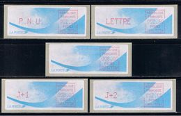 ATM, LSA, CROUZET, PAPIER COMETE,  PNU 2.20, LETTRE 2.50, 6.00, J+1 9.00, J+2 12.00 DE PARIS BONNE NOUVELLE, C002 75724. - 1981-84 LS & LSA Prototipos