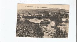 BEDARIEUX 43 LA GARE VUE PANORAMIQUE (WAGONS ET VOIES FERREES) - Bedarieux