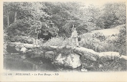 Huelgoat - Le Pont Rouge - Carte ND Phot. Animée N° 416, Non Circulée - Huelgoat