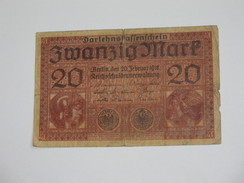 20 Mark - Zwanzig  Mark -  1918  - Germany  **** EN ACHAT IMMEDIAT **** - 20 Mark