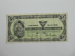 5 Cents - CANADIAN TIRE CORPORATION, LIMITED -  1989    **** EN ACHAT IMMEDIAT **** - Canada