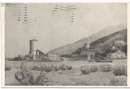X1006 Isola Del Giglio (Grosseto) - La Torre - Dipinto Paint Peinture Valentino Ghiglia / Viaggiata 1955 - Otras Ciudades