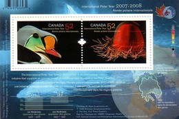 Canada 2007 MiNr. (Block 91) Kanada BIRDS MARINE LIFE POLAR YEAR S\sh  MNH** 2.20 € - Internationales Polarjahr