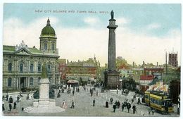 HULL : NEW CITY SQUARE AND TOWN HALL - Hull