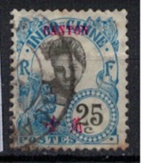 CANTON      N°  YVERT   57           OBLITERE       ( O   2/16 ) - Used Stamps