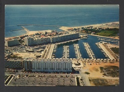 DF / 34 HERAULT / MAUGUIO-CARNON / CARNON-PLAGE / VUE AÉRIENNE DU PORT / CIRCULÉE EN 1978 - Mauguio