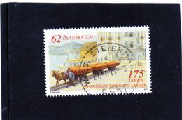 2011 Austria - 175° Pferdeeisebahn Budweis - Linz - G Munden - Used Stamps