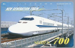 JP.- Japan, Telefoonkaart. Telecarte Japon. NTT. - NEW GENERATION TRAIN - SERIES 700 - Trains