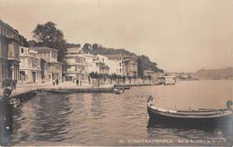 ¤¤  -   TURQUIE   -   Carte-Photo  -  CONSTANTINOPLE  -  Vue De Buyukdéré Au Bosphore    -  ¤¤ - Turquie