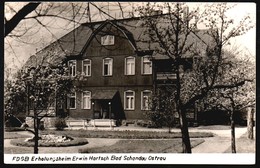 A9274 - Bad Schandau Ostrau - FDGB Erholungsheim Erwin Hartsch - H. Wagner Hinterhermsdorf - Bad Schandau