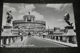 868- Roma, Ponte E Castel Sant'Angelo - Bridges