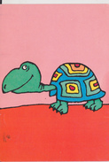 CARTOLINA HECTOR - LE SAUX & SOLAREFF- UNE TORTUE - UNA TARTARUGA 1990 - Schildkröten