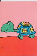 CARTOLINA HECTOR - LE SAUX & SOLAREFF- UNE TORTUE - UNA TARTARUGA 1990 - Tortugas